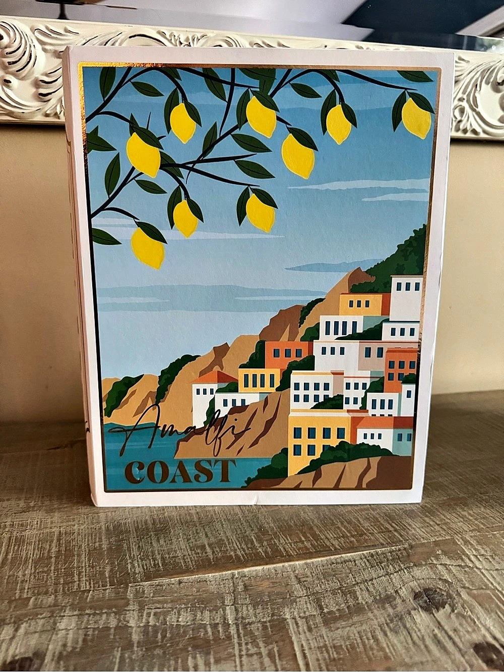 Sheffield Home Amalfi Coast Italy Decorative Book Box